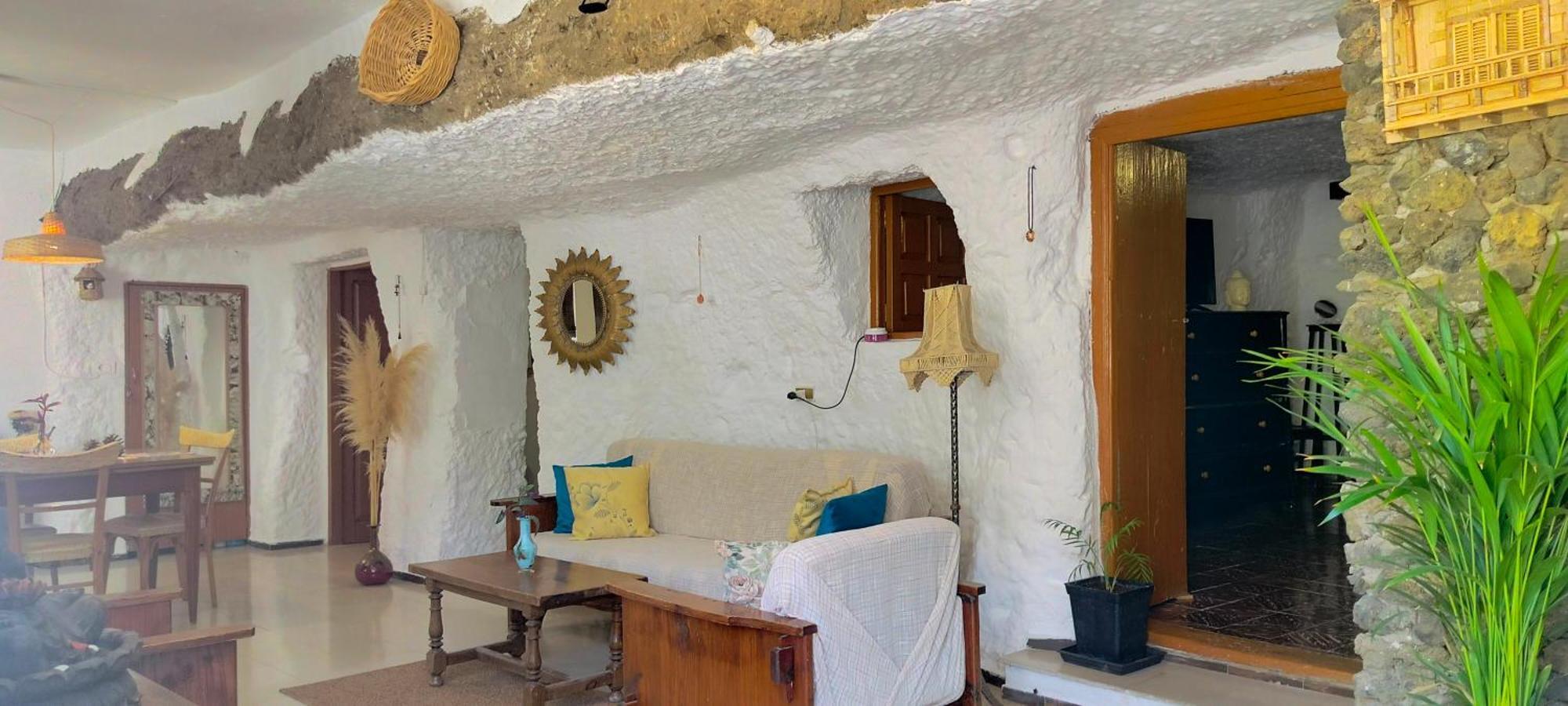 Casa Cueva Rural Trebola, Artenara Juncalillo Εξωτερικό φωτογραφία