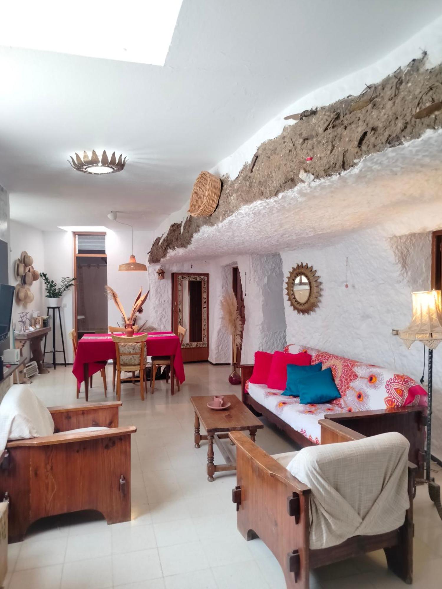 Casa Cueva Rural Trebola, Artenara Juncalillo Εξωτερικό φωτογραφία
